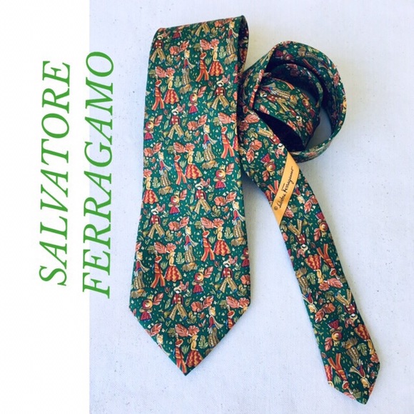 Salvatore Ferragamo Other - SALVATORE FERRAGAMO ITALIAN SILK TIE